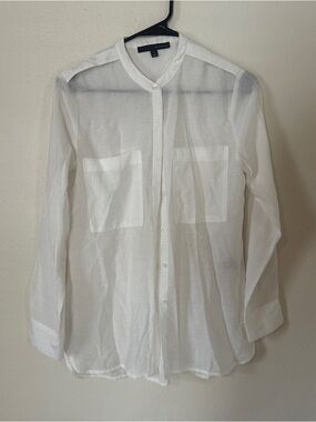 Harve Bernard White Button Up